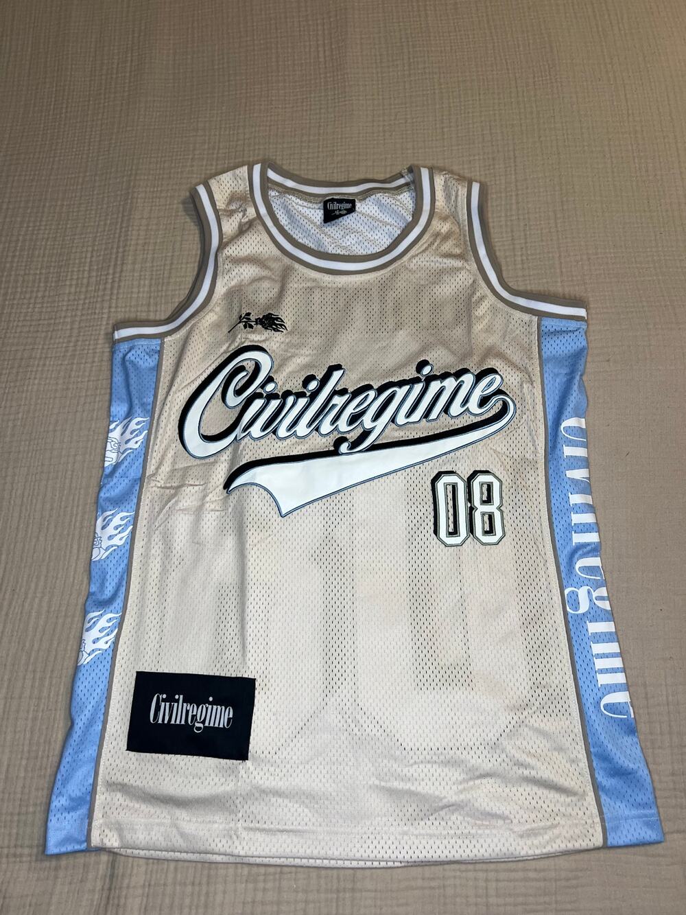 Civil Regime Major basketball jersey Men's Medium(B130165)